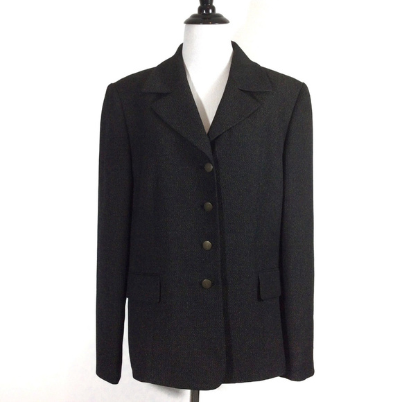 Le Suit Jackets & Blazers - Le Suit Black Champagne Blazer Jacket 14